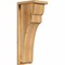 Ekena Millwork Yorktown Rough Sawn Corbel w/Backplate, Western Red Cedar, 8"W x 10"D x 26"H COR08X10X26YOR01RWR - alternate 1